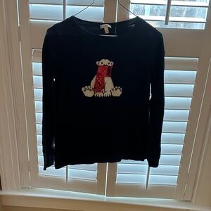 Talbots Black Knit Sweater